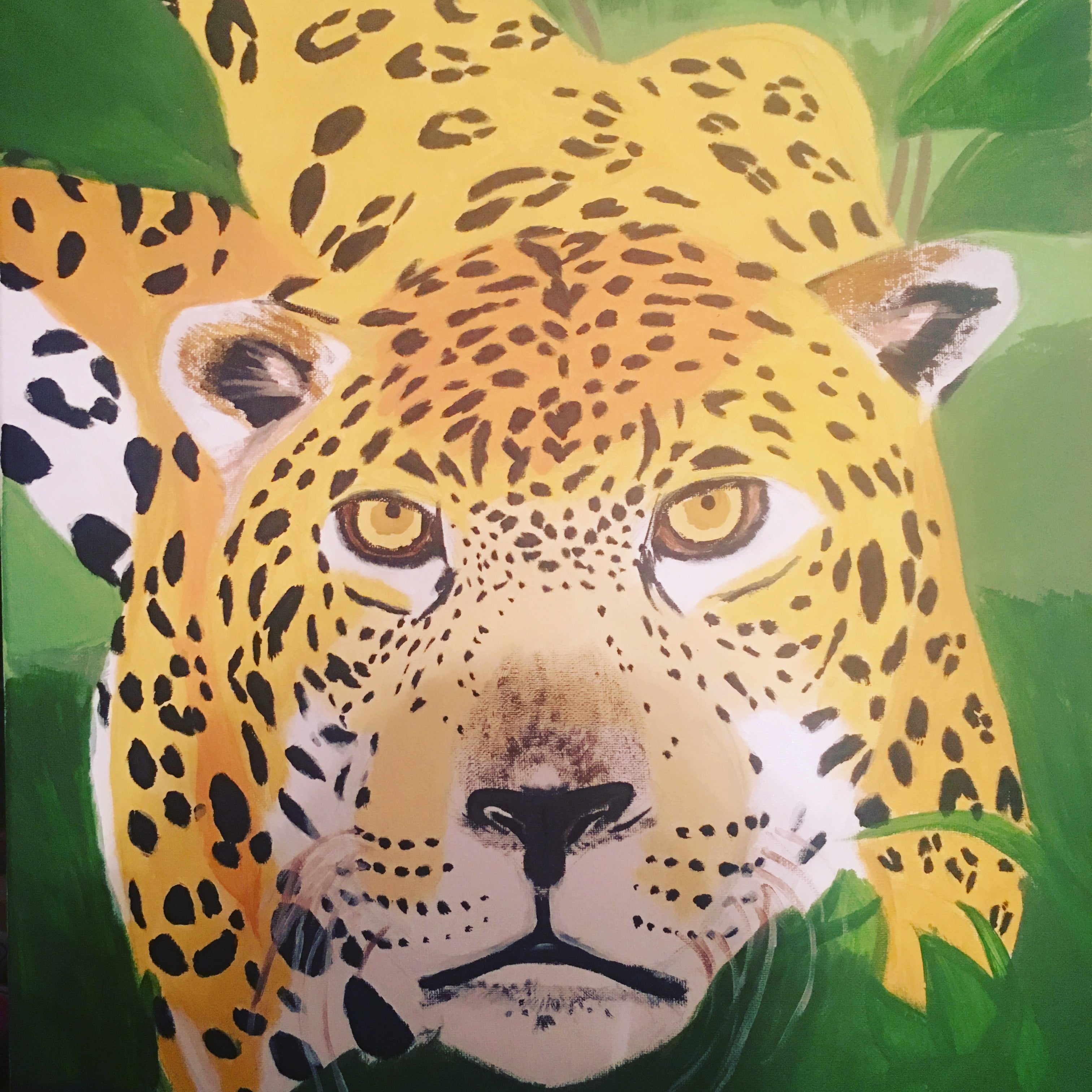 Garifuna Graphics Jaguar Painting Belize
